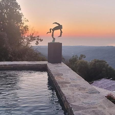 Villa Casa Santini dans Domaine privé, Piscine, Jacuzzi Porri Exterior foto