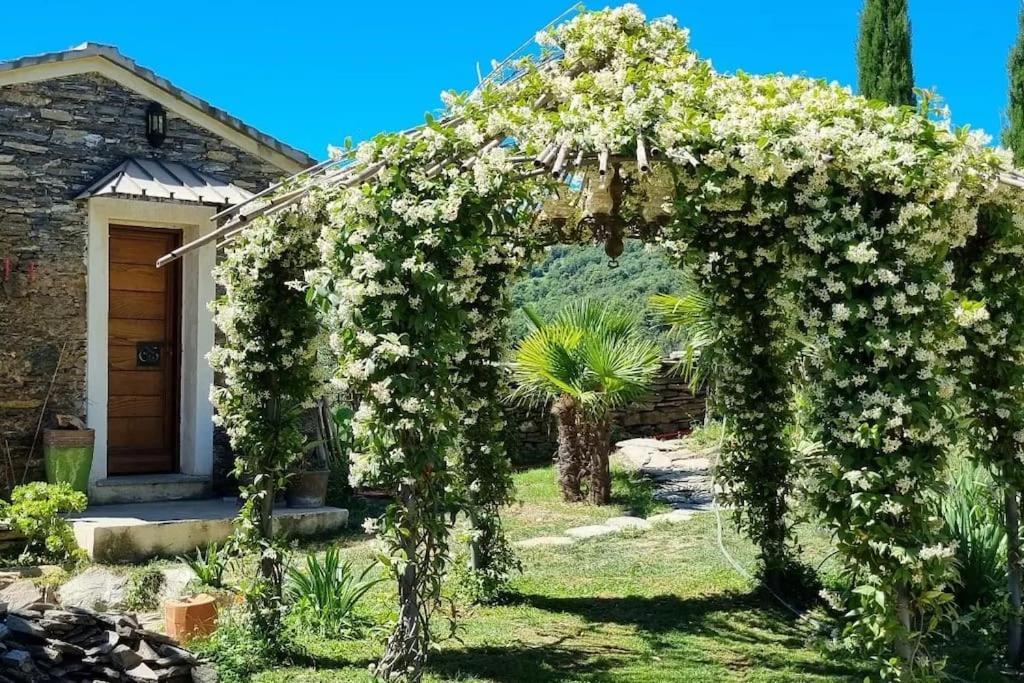 Villa Casa Santini dans Domaine privé, Piscine, Jacuzzi Porri Exterior foto